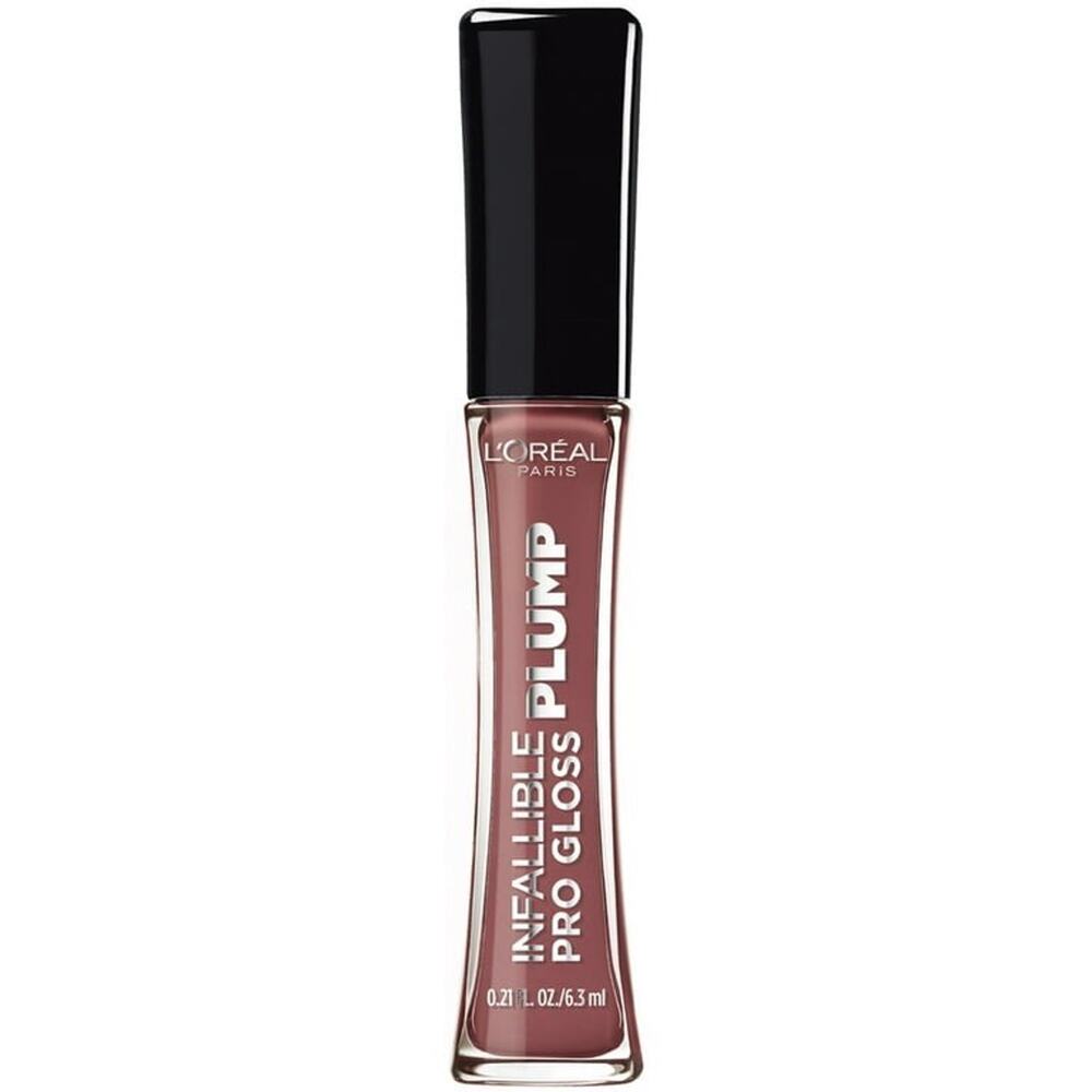 Loreal Infallible Pro Gloss Plump Lip Gloss Radiant Mauve 604 - Picture 4 of 11